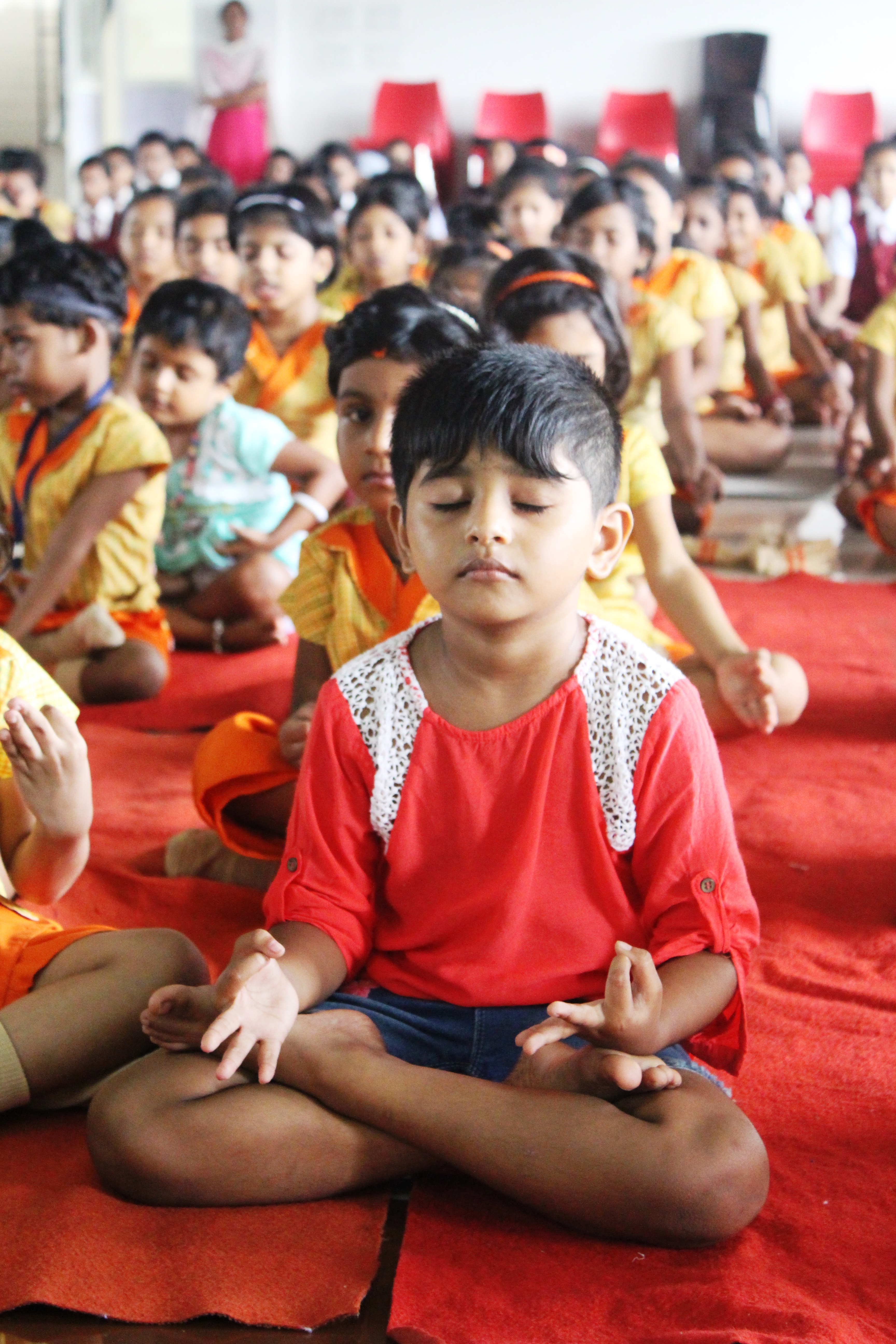 Kids meditation class